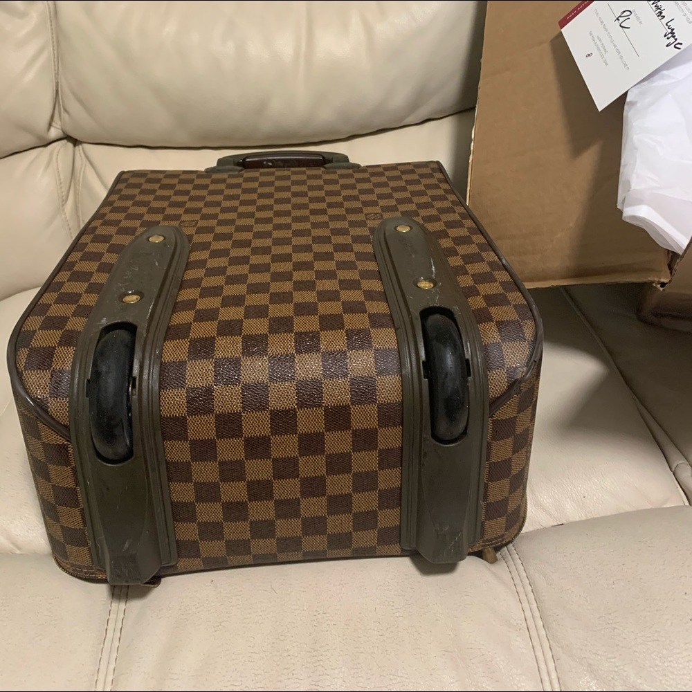 SOLD LOUIS VUITTON PEGASE 45 CARRY-ON D EBENE SUITCASE - Picture 6 of 8
